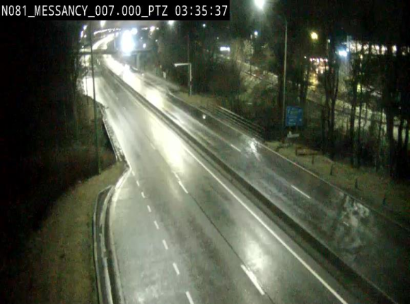 <h2>Webcam sur la N81 (E411) à hauteur du Cora Messancy. Vue orientée vers Arlon</h2>