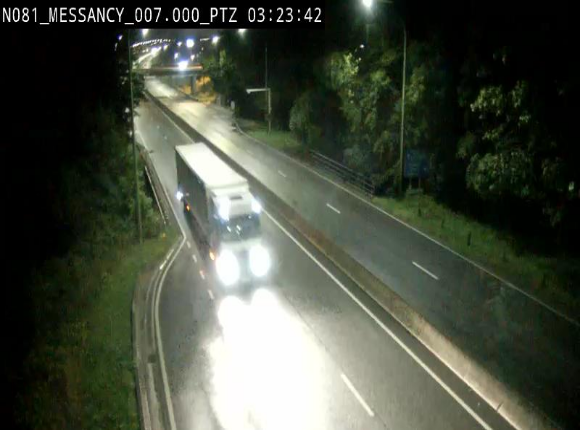 <h2>Webcam sur la N81 (E411) à hauteur du Cora Messancy. Vue orientée vers Arlon</h2>