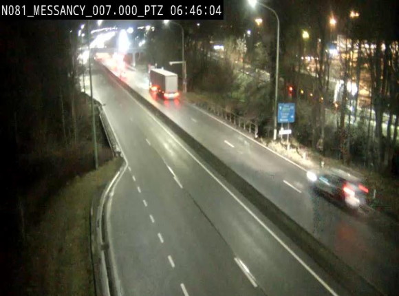 <h2>Webcam sur la N81 (E411) à hauteur du Cora Messancy. Vue orientée vers Arlon</h2>