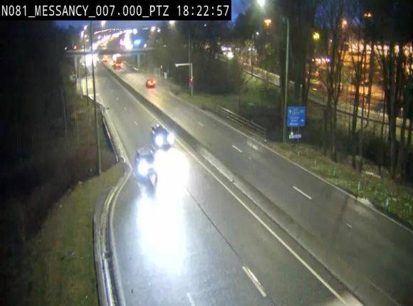 <h2>Webcam sur la N81 (E411) à hauteur du Cora Messancy. Vue orientée vers Arlon</h2>