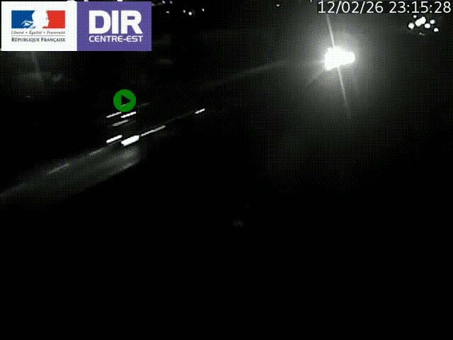 <h2>Caméra de circulation à Saint-Priest à la jonction entre l'A43 et l'A46 en direction de Marseille</h2>