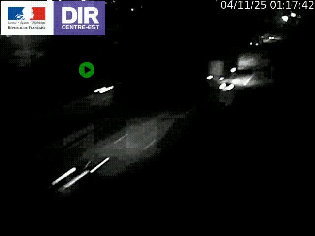 <h2>Caméra de circulation à Saint-Priest à la jonction entre l'A43 et l'A46 en direction de Marseille</h2>