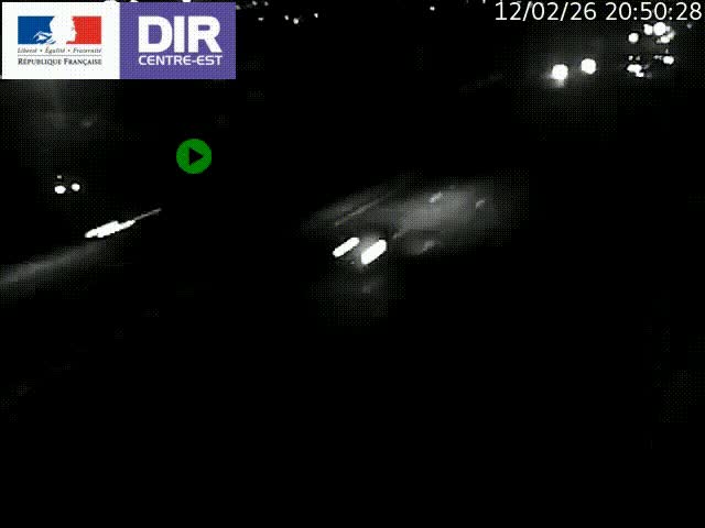 <h2>Caméra de circulation à Saint-Priest à la jonction entre l'A43 et l'A46 en direction de Marseille</h2>