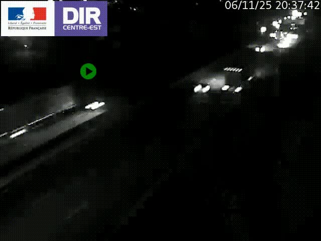 <h2>Caméra de circulation à Saint-Priest à la jonction entre l'A43 et l'A46 en direction de Marseille</h2>