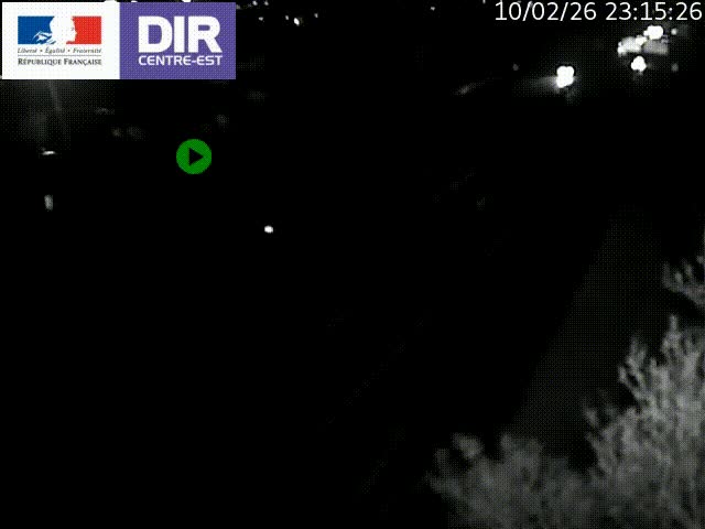 <h2>Caméra de circulation à Saint-Priest à la jonction entre l'A43 et l'A46 en direction de Marseille</h2>