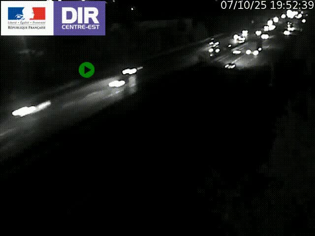 <h2>Caméra de circulation à Saint-Priest à la jonction entre l'A43 et l'A46 en direction de Marseille</h2>