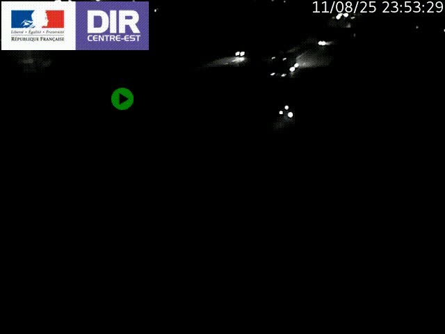 <h2>Caméra de circulation à Saint-Priest à la jonction entre l'A43 et l'A46 en direction de Marseille</h2>
