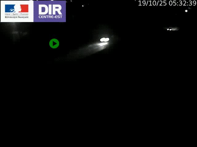 <h2>Caméra de circulation à Saint-Priest à la jonction entre l'A43 et l'A46 en direction de Marseille</h2>