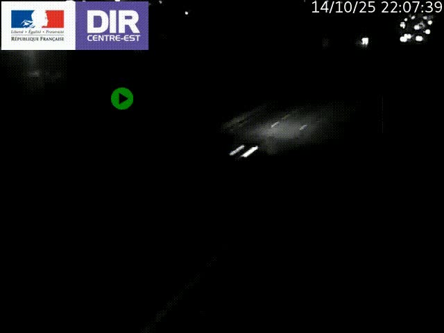 <h2>Caméra de circulation à Saint-Priest à la jonction entre l'A43 et l'A46 en direction de Marseille</h2>