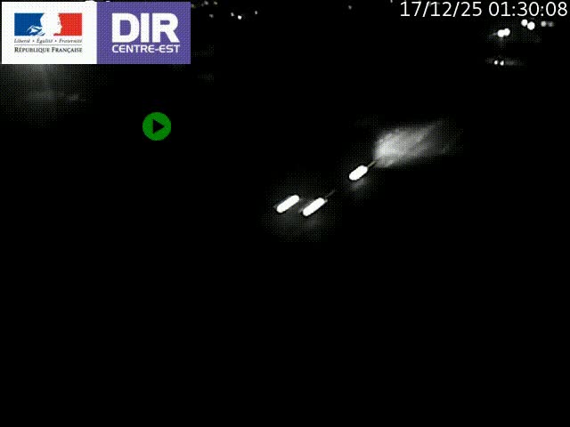 <h2>Caméra de circulation à Saint-Priest à la jonction entre l'A43 et l'A46 en direction de Marseille</h2>