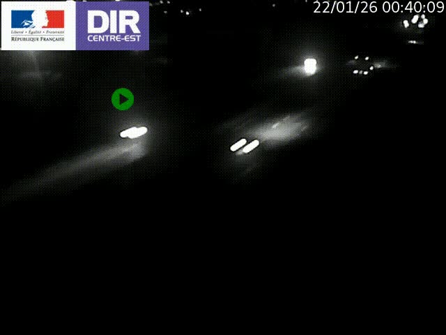 <h2>Caméra de circulation à Saint-Priest à la jonction entre l'A43 et l'A46 en direction de Marseille</h2>