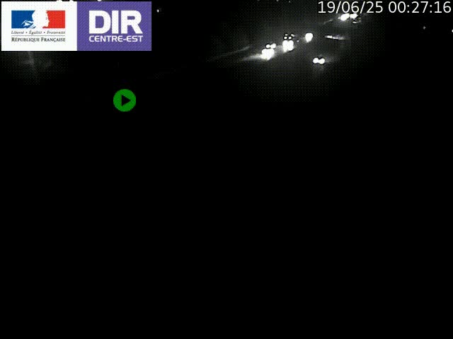 <h2>Caméra de circulation à Saint-Priest à la jonction entre l'A43 et l'A46 en direction de Marseille</h2>