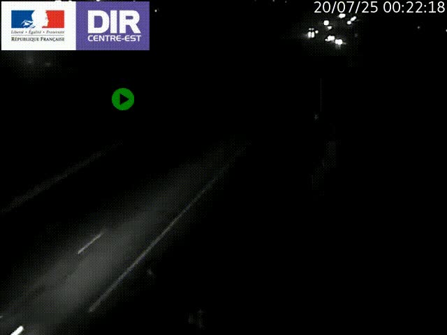 <h2>Caméra de circulation à Saint-Priest à la jonction entre l'A43 et l'A46 en direction de Marseille</h2>