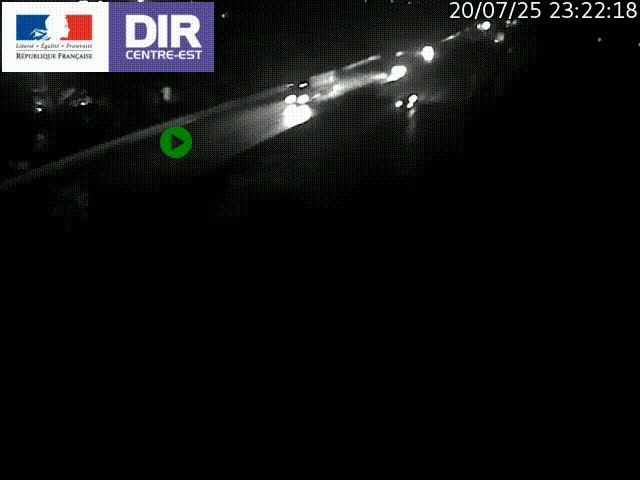 <h2>Caméra de circulation à Saint-Priest à la jonction entre l'A43 et l'A46 en direction de Marseille</h2>