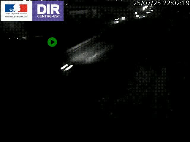 <h2>Caméra de circulation à Saint-Priest à la jonction entre l'A43 et l'A46 en direction de Marseille</h2>