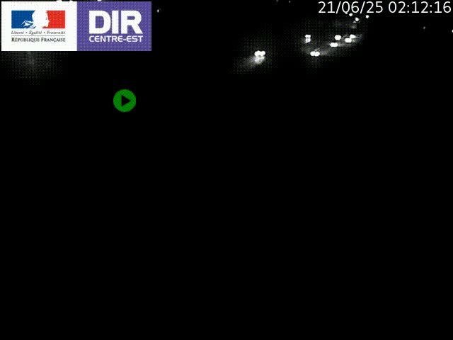 <h2>Caméra de circulation à Saint-Priest à la jonction entre l'A43 et l'A46 en direction de Marseille</h2>