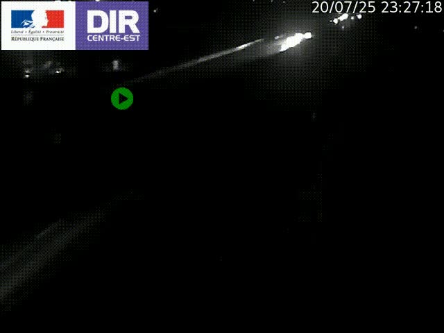 <h2>Caméra de circulation à Saint-Priest à la jonction entre l'A43 et l'A46 en direction de Marseille</h2>