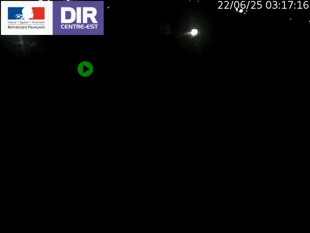 <h2>Caméra de circulation à Saint-Priest à la jonction entre l'A43 et l'A46 en direction de Marseille</h2>
