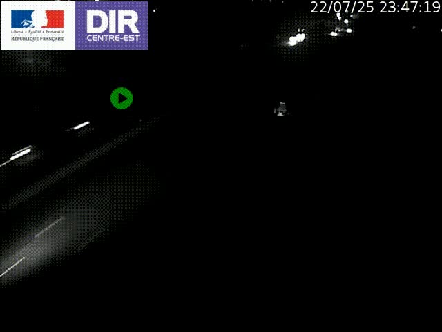 <h2>Caméra de circulation à Saint-Priest à la jonction entre l'A43 et l'A46 en direction de Marseille</h2>