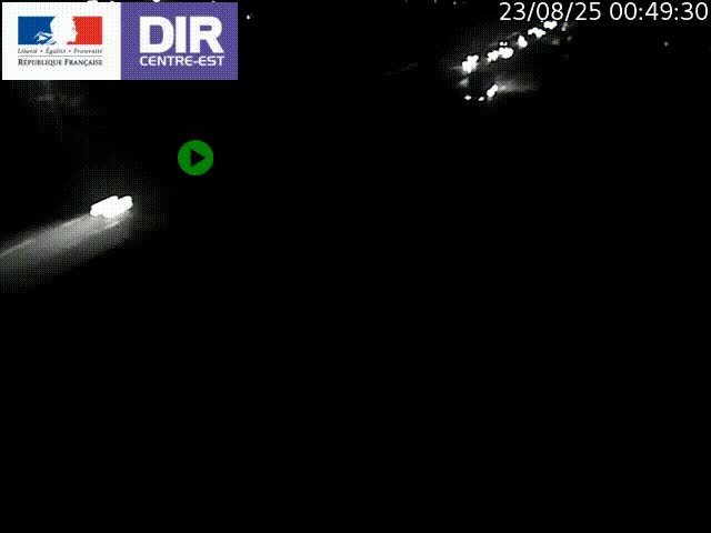 <h2>Caméra de circulation à Saint-Priest à la jonction entre l'A43 et l'A46 en direction de Marseille</h2>