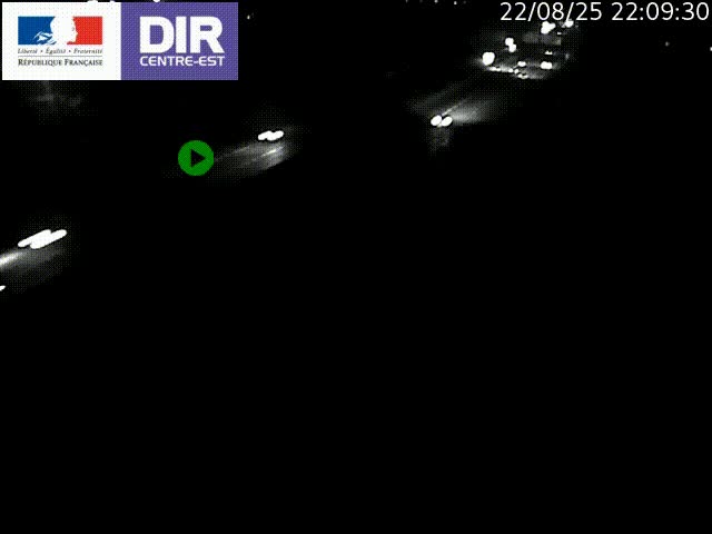 <h2>Caméra de circulation à Saint-Priest à la jonction entre l'A43 et l'A46 en direction de Marseille</h2>