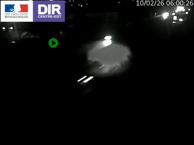 <h2>Caméra de circulation à Saint-Priest à la jonction entre l'A43 et l'A46 en direction de Marseille</h2>