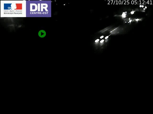 <h2>Caméra de circulation à Saint-Priest à la jonction entre l'A43 et l'A46 en direction de Marseille</h2>