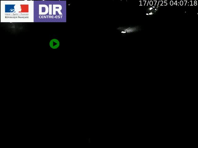 <h2>Caméra de circulation à Saint-Priest à la jonction entre l'A43 et l'A46 en direction de Marseille</h2>