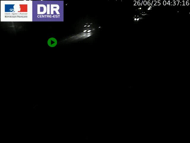 <h2>Caméra de circulation à Saint-Priest à la jonction entre l'A43 et l'A46 en direction de Marseille</h2>