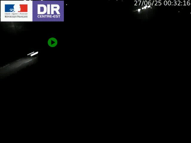 <h2>Caméra de circulation à Saint-Priest à la jonction entre l'A43 et l'A46 en direction de Marseille</h2>