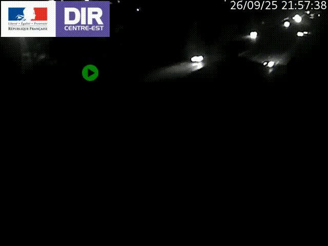 <h2>Caméra de circulation à Saint-Priest à la jonction entre l'A43 et l'A46 en direction de Marseille</h2>