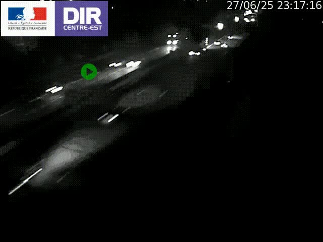 <h2>Caméra de circulation à Saint-Priest à la jonction entre l'A43 et l'A46 en direction de Marseille</h2>