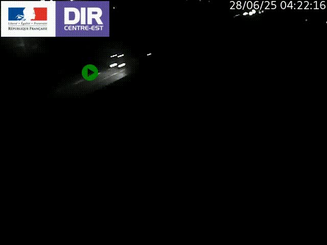 <h2>Caméra de circulation à Saint-Priest à la jonction entre l'A43 et l'A46 en direction de Marseille</h2>