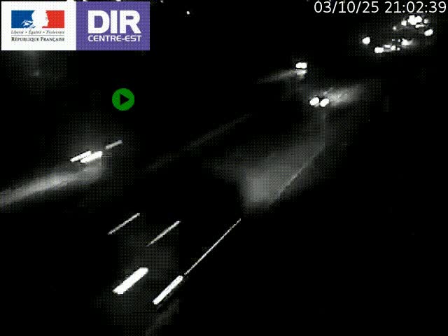 <h2>Caméra de circulation à Saint-Priest à la jonction entre l'A43 et l'A46 en direction de Marseille</h2>