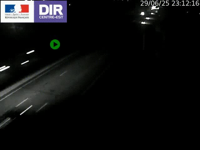 <h2>Caméra de circulation à Saint-Priest à la jonction entre l'A43 et l'A46 en direction de Marseille</h2>