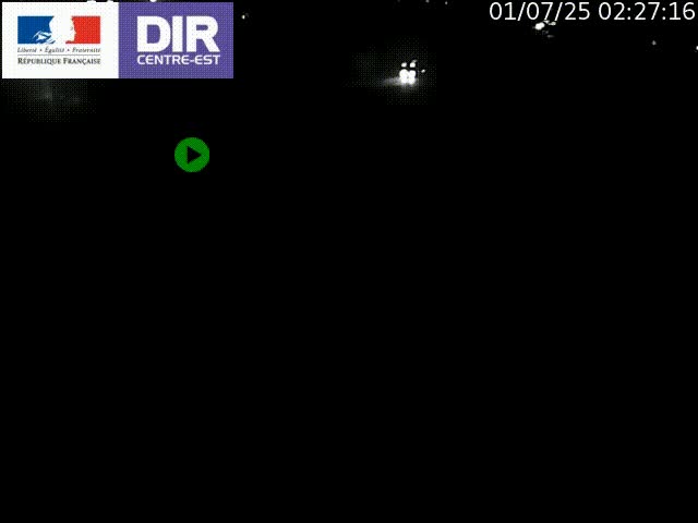 <h2>Caméra de circulation à Saint-Priest à la jonction entre l'A43 et l'A46 en direction de Marseille</h2>