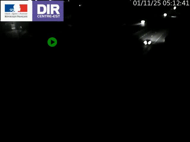 <h2>Caméra de circulation à Saint-Priest à la jonction entre l'A43 et l'A46 en direction de Marseille</h2>