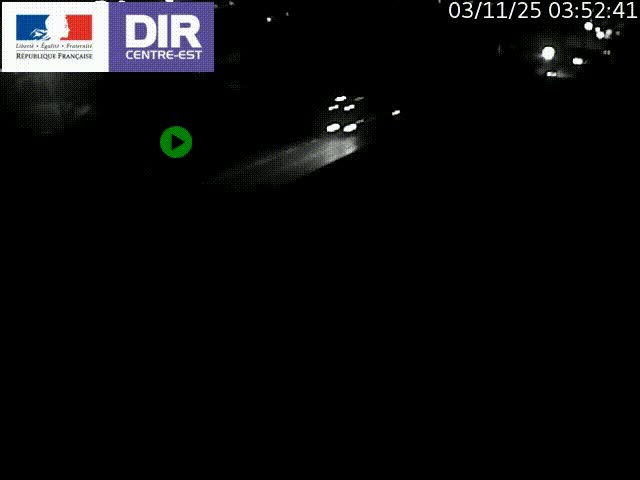 <h2>Caméra de circulation à Saint-Priest à la jonction entre l'A43 et l'A46 en direction de Marseille</h2>