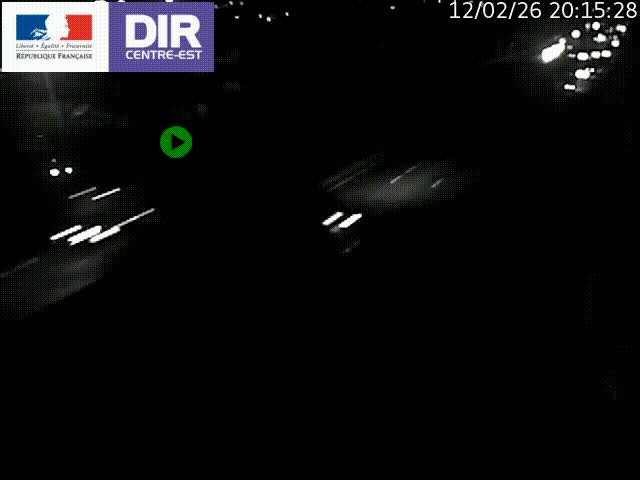 <h2>Caméra de circulation à Saint-Priest à la jonction entre l'A43 et l'A46 en direction de Marseille</h2>