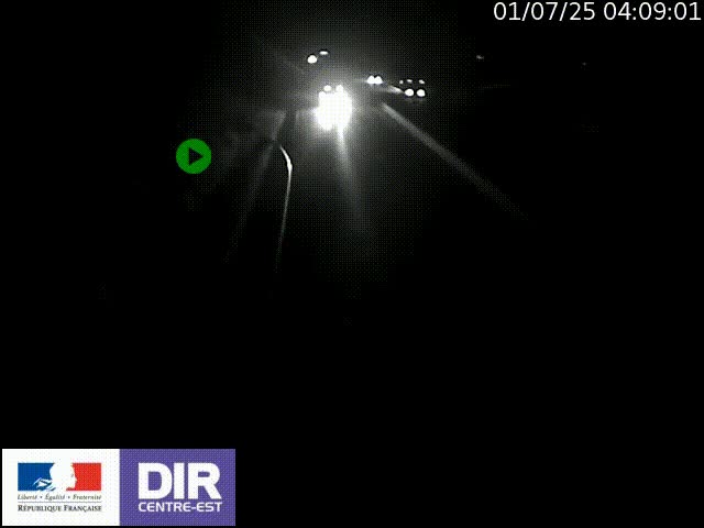 <h2>Webcam sur le contournement de Valence, sur la Nationale 7, à la jonction avec la N532, caméra orientée vers Grenoble</h2>