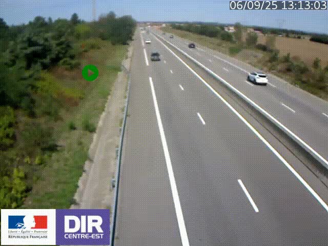 <h2>Webcam sur le contournement de Valence, sur la Nationale 7, à la jonction avec la N532, caméra orientée vers Grenoble</h2>