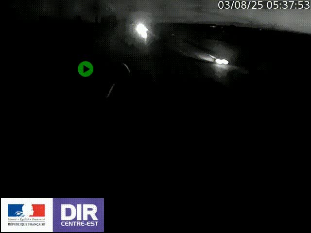 <h2>Webcam sur le contournement de Valence, sur la Nationale 7, à la jonction avec la N532, caméra orientée vers Grenoble</h2>
