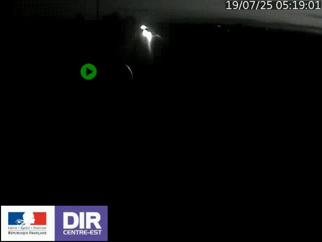 <h2>Webcam sur le contournement de Valence, sur la Nationale 7, à la jonction avec la N532, caméra orientée vers Grenoble</h2>