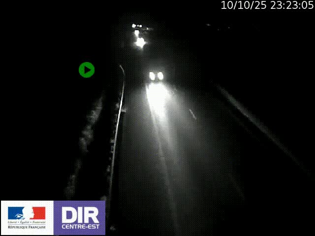 <h2>Webcam sur le contournement de Valence, sur la Nationale 7, à la jonction avec la N532, caméra orientée vers Grenoble</h2>