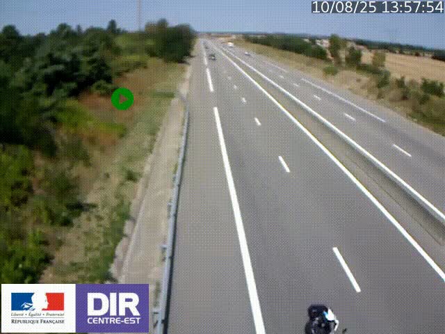 <h2>Webcam sur le contournement de Valence, sur la Nationale 7, à la jonction avec la N532, caméra orientée vers Grenoble</h2>