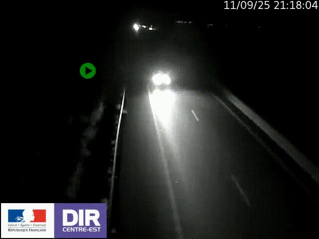 <h2>Webcam sur le contournement de Valence, sur la Nationale 7, à la jonction avec la N532, caméra orientée vers Grenoble</h2>