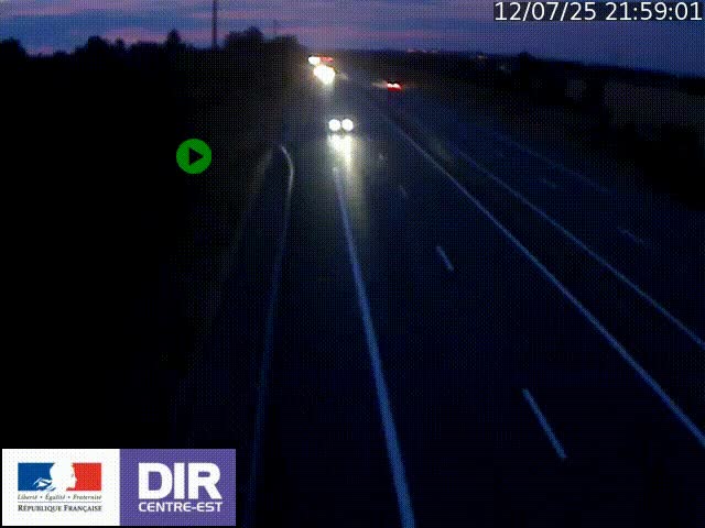 <h2>Webcam sur le contournement de Valence, sur la Nationale 7, à la jonction avec la N532, caméra orientée vers Grenoble</h2>