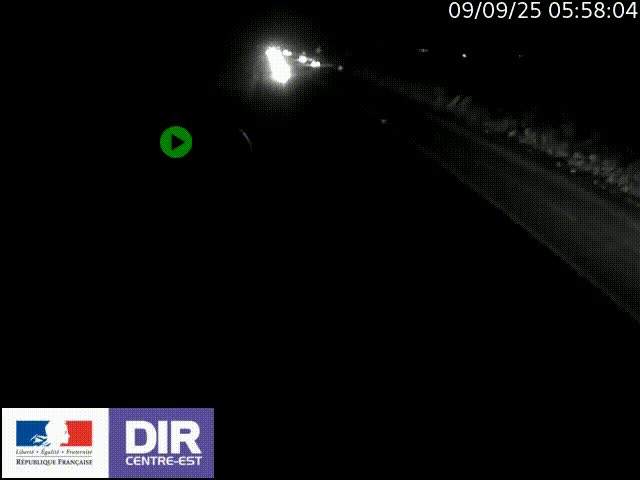 <h2>Webcam sur le contournement de Valence, sur la Nationale 7, à la jonction avec la N532, caméra orientée vers Grenoble</h2>