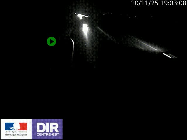 <h2>Webcam sur le contournement de Valence, sur la Nationale 7, à la jonction avec la N532, caméra orientée vers Grenoble</h2>