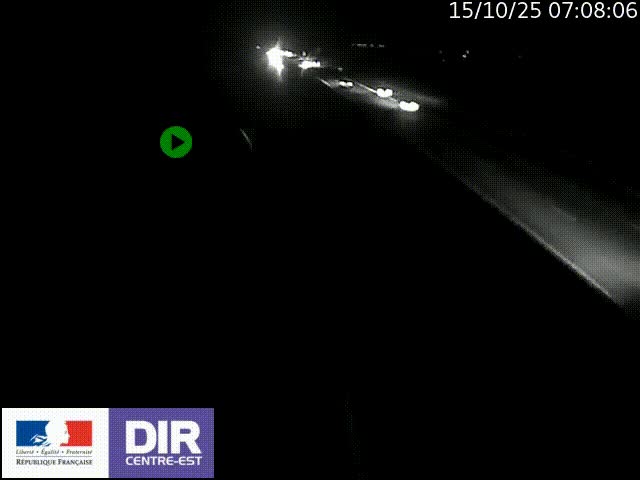 <h2>Webcam sur le contournement de Valence, sur la Nationale 7, à la jonction avec la N532, caméra orientée vers Grenoble</h2>